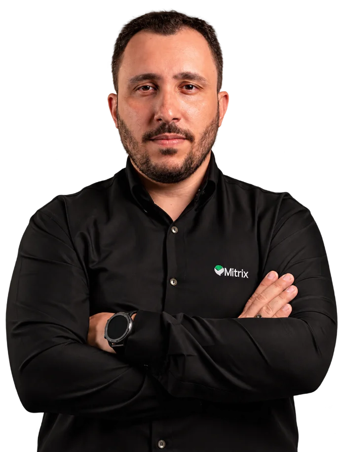Deividi, representante da Mitrix Soluções